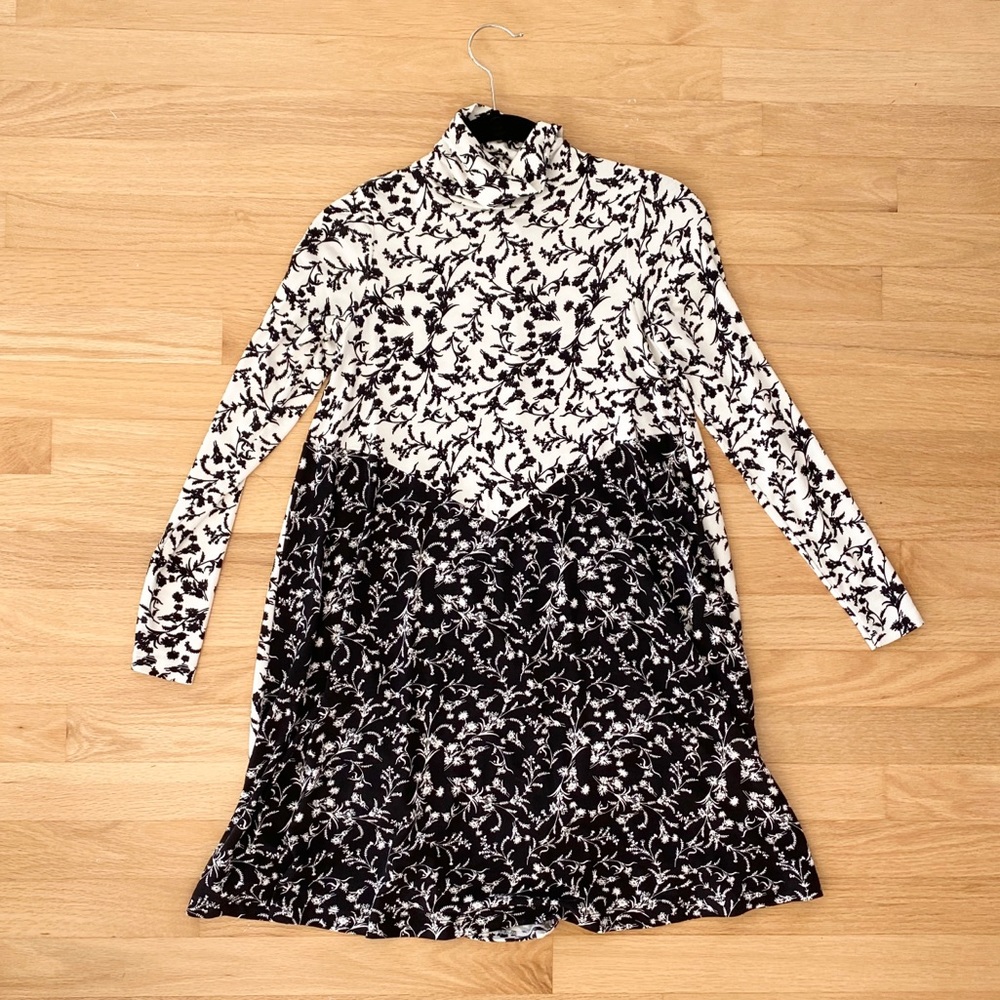 NWT ASOS long sleeve floral swing dress